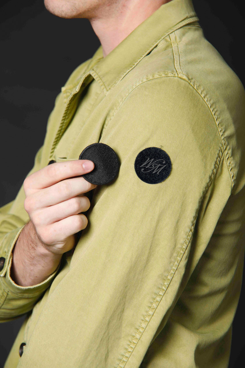 M74 Work Jacket field jacket homme logo edition en coton et tencel ①