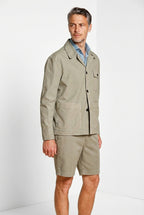 Work Jacket Herren Overshirt aus Canvas Oxford ①