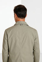 Work Jacket Herren Overshirt aus Canvas Oxford ①