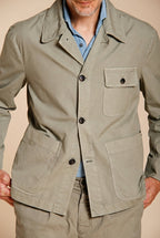 Work Jacket Herren Overshirt aus Canvas Oxford ①