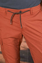 Chile Jogger Men's cargo pants in parachute fabric Extra Slim Fit