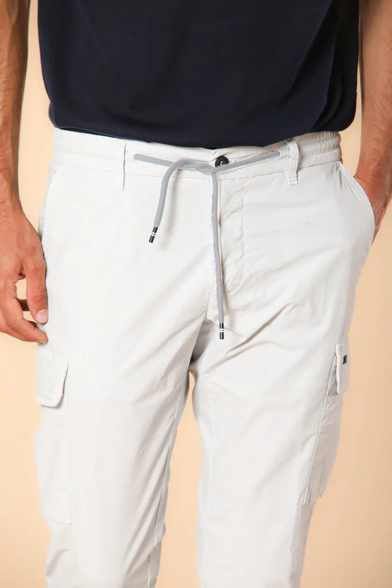 Chile Jogger Men's cargo pants in parachute fabric Extra Slim Fit