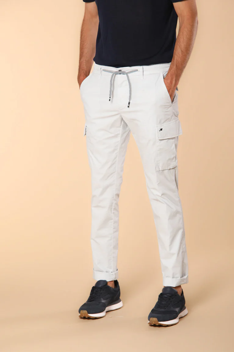 Chile Jogger Men's cargo pants in parachute fabric Extra Slim Fit