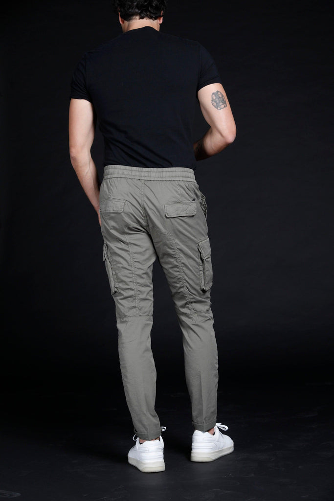 Chile Sport City man cargo pants in nylon and cotton Logo edition carrot fit