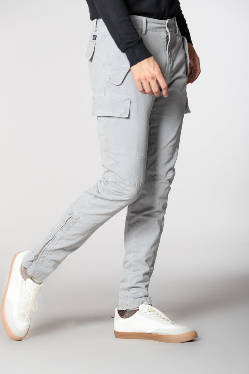 Bolivia pantalon cargo homme en gabardine regular fit