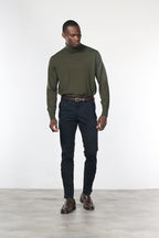Bolivia pantalone cargo uomo in gabardina regular fit