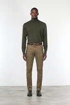 Bolivia pantalone cargo uomo in gabardina regular fit