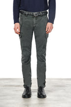 Bolivia pantalon cargo homme en gabardine regular fit
