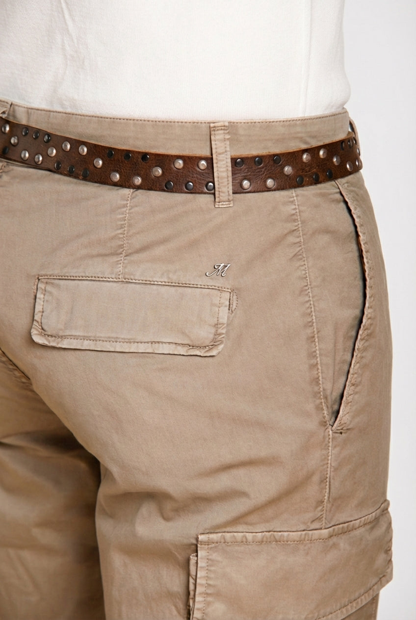 Chile pantalon cargo homme en gabardine stretch regular fit