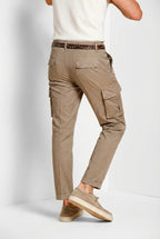 Chile pantalon cargo homme en gabardine stretch regular fit