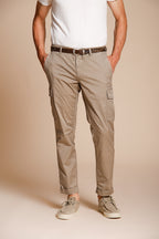Chile men's cargo pants in stretch gabardine regular fit