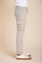 Chile pantalon cargo homme en gabardine stretch regular fit