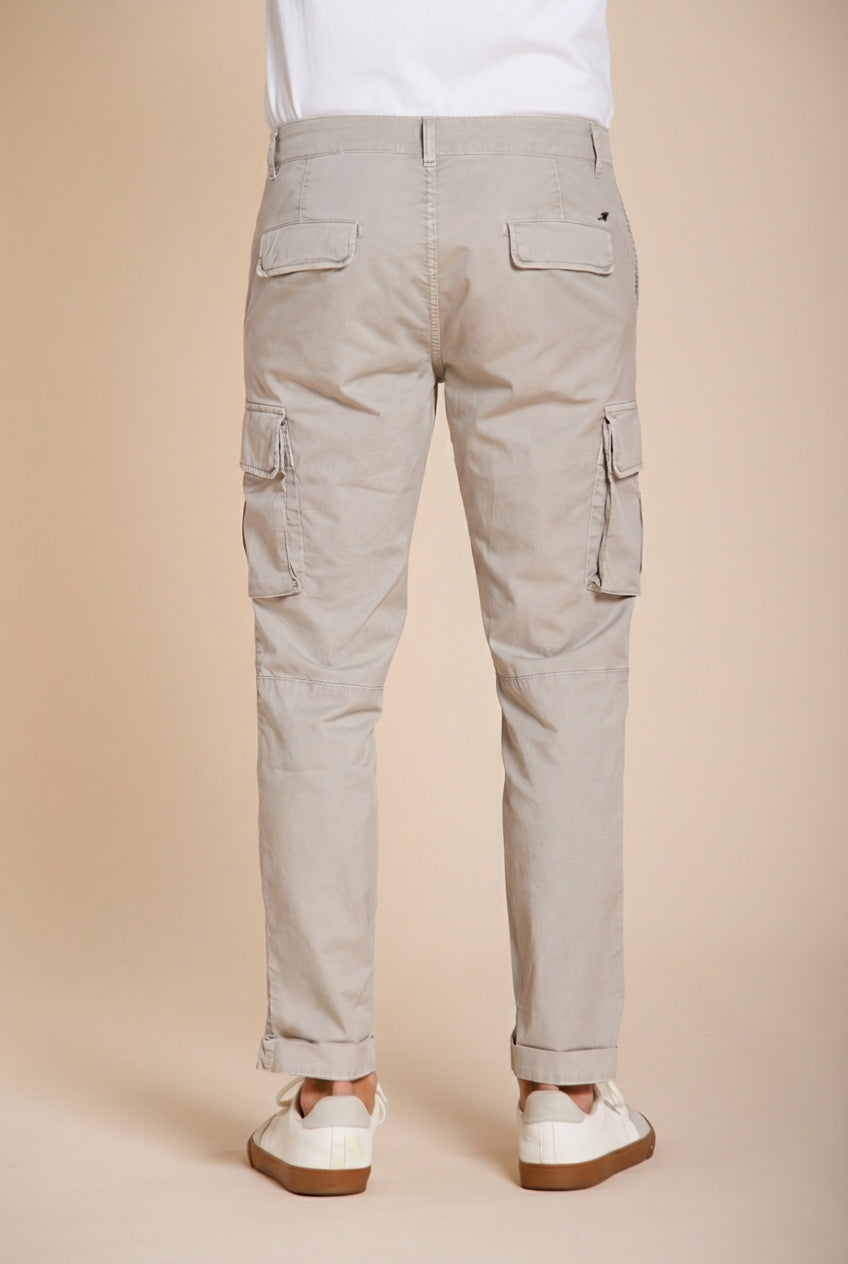 Chile pantalon cargo homme en gabardine stretch regular fit