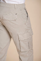 Chile pantalon cargo homme en gabardine stretch regular fit