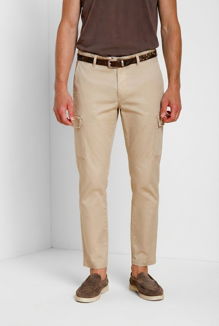 Chile Herren Cargo Hose aus Stretch Gabardine regular fit