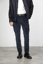Chile men’s cargo pants in wide-wale velvet with regular fit
