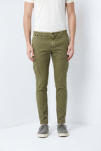 Chile Delamere Hose Cargo Herren aus Twill Leinen und Baumwolle regular fit