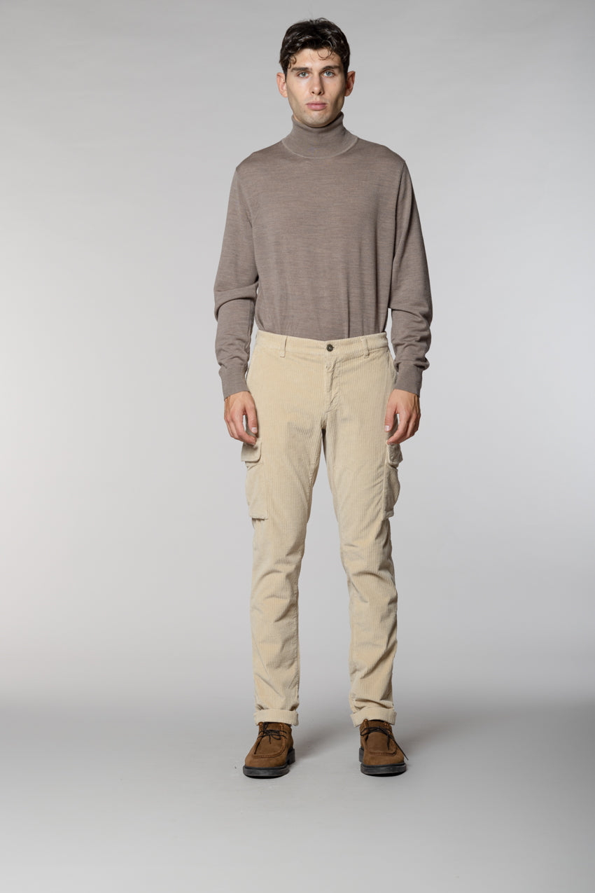 Chile men’s cargo pants in French corduroy regular fit