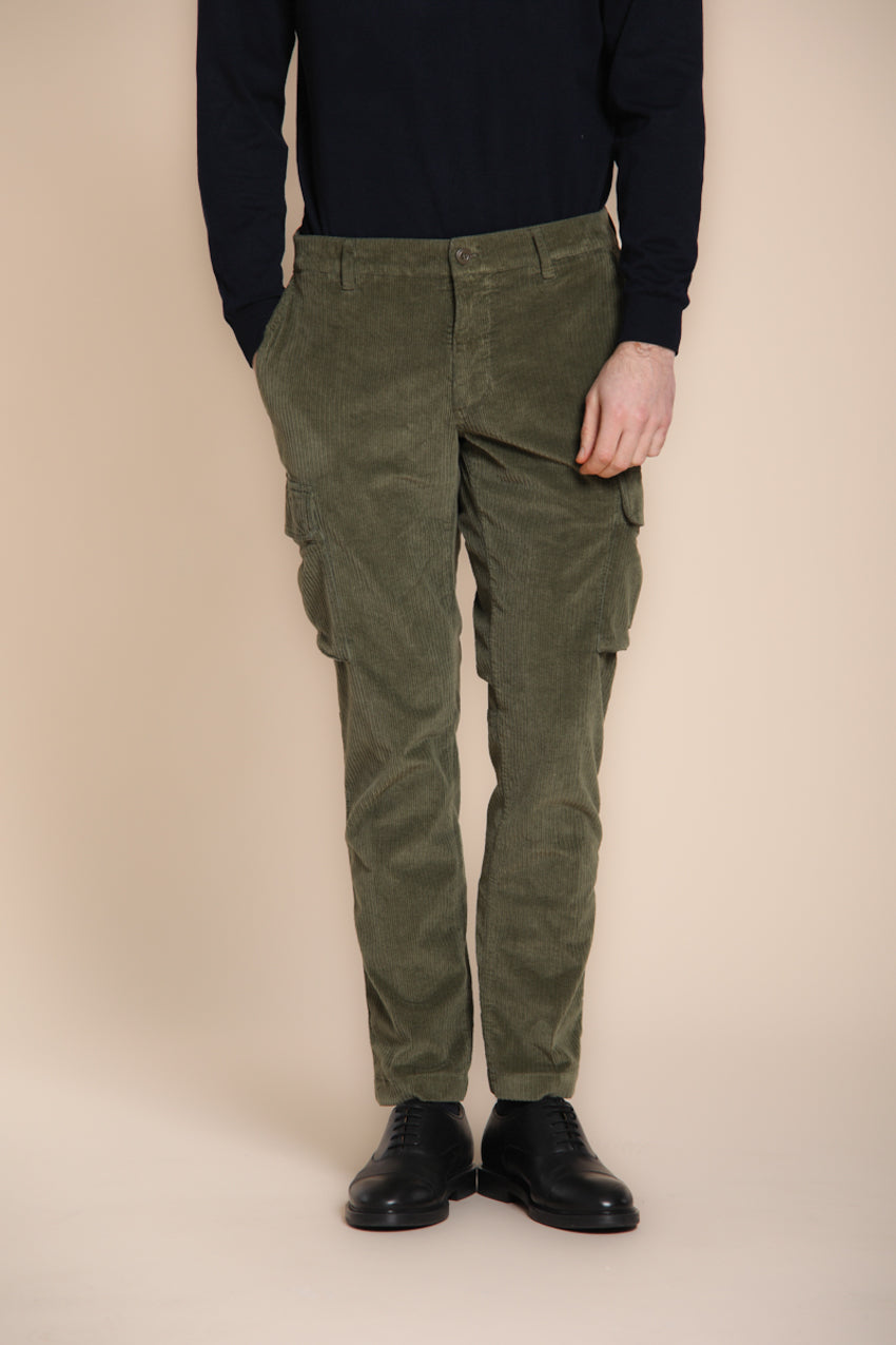 Chile men’s cargo pants in French corduroy regular fit