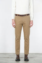  Chile Cargo-Hose Herren aus Stretch-Baumwolle mit Diagonalstruktur, Regular Fit