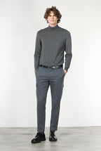 Chile Cargo-Hose Herren aus Stretch-Baumwolle mit Diagonalstruktur, Regular Fit