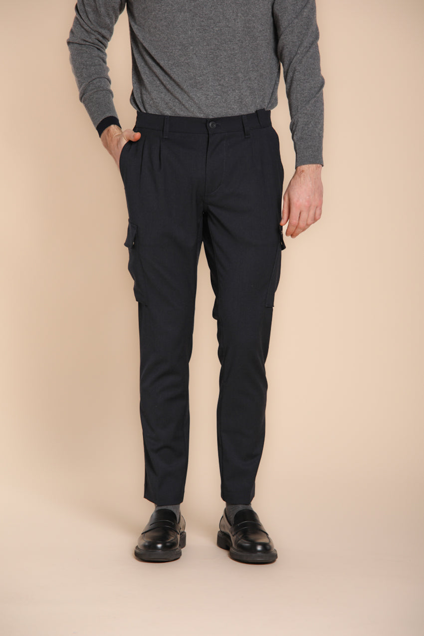 Chile 2 Pinces men’s cargo pants in wool regular fit