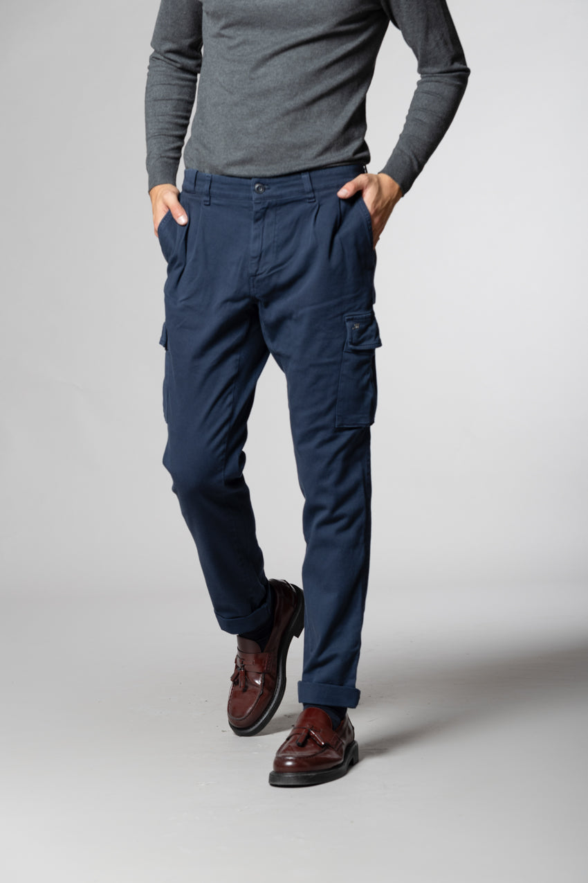 Chile 2 Pinces men’s cargo pants in wool regular fit