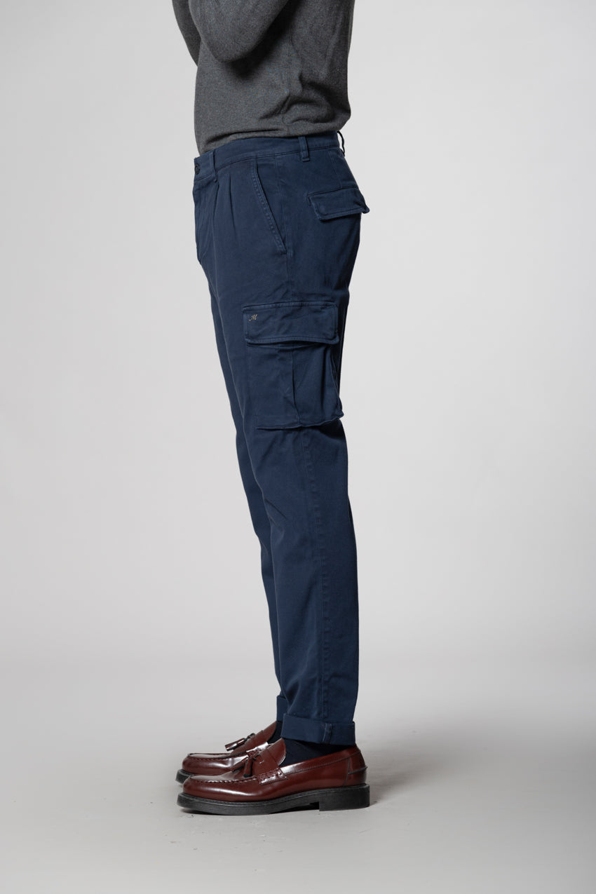 Chile 2 Pinces pantalon cargo en laine regular fit