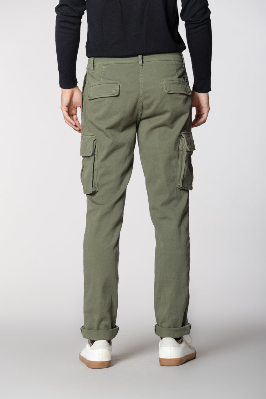 Chile 2 Pinces pantalon cargo en laine regular fit