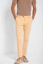 New York delamere pantalone chino uomo in twill leggero stretch regular fit