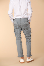 Chile Herren Cargo Hose aus leichtem Pima-Baumwoll-Twill Special Washing Extra-Slim Fit