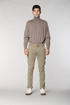 Chile Herren-Cargohose aus Gabardine mit Spezialwäsche extra slim fit