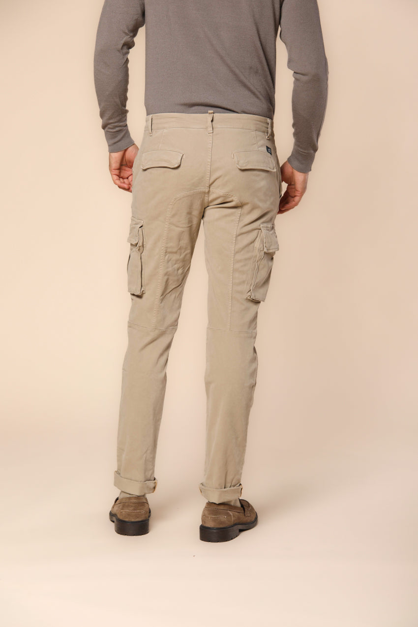 Chile pantalon cargo homme en gabardine coupe extra slim ①