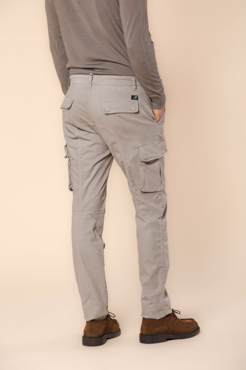 Chile pantalon cargo homme en gabardine coupe extra slim  ①.