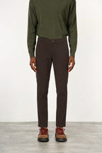 Chile men’s cargo pants in stretch gabardine extra slim fit ①