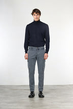Chile men's cargo pants in stretch gabardine, extra slim fit ①