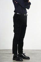 Chile 1 Pinces men’s cargo pants in 500-wale velvet with extra slim fit ①