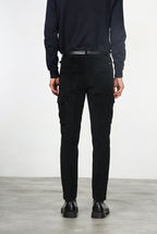 Chile 1 Pinces men’s cargo pants in 500-wale velvet with extra slim fit ①