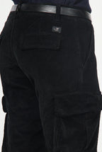 Chile 1 Pinces men’s cargo pants in 500-wale velvet with extra slim fit ①
