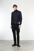 Chile 1 Pinces men’s cargo pants in 500-wale velvet with extra slim fit ①