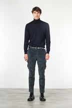Chile men's cargo pants in 500-wale corduroy, extra slim fit ①