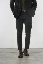 Chile men’s cargo pants in 500-wale velvet with extra slim fit ①