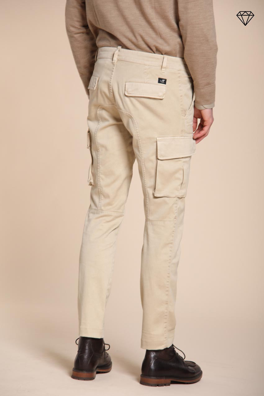 Chile Herren-Cargohose aus Gabardine extra slim fit ①
