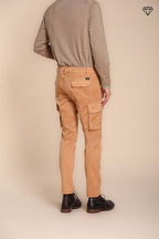 Foto 3 Chile pantalone cargo uomo in gabardina extra slim fit ①