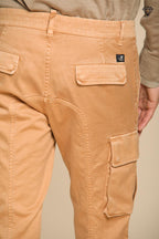 Foto 2 Chile pantalone cargo uomo in gabardina extra slim fit ①