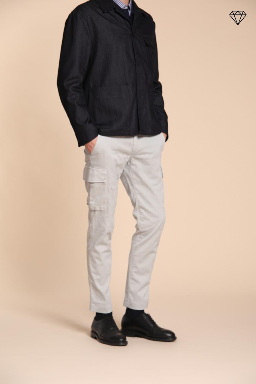 Chile Herren-Cargohose aus Gabardine extra slim fit ①