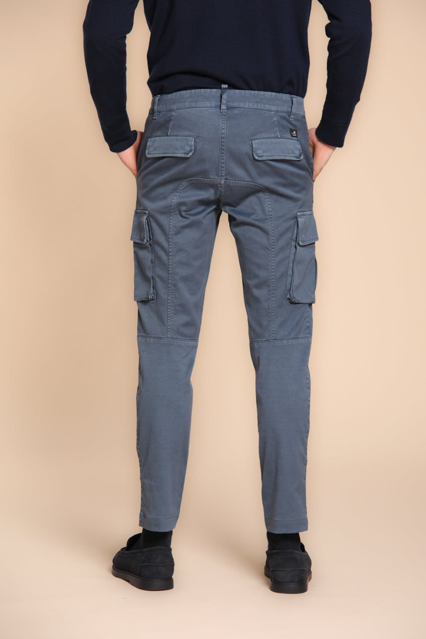 Chile pantalon cargo homme en gabardine extra slim fit ①