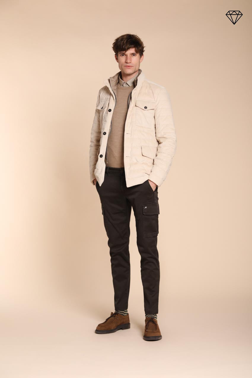 Chile Herren-Cargohose aus Gabardine extra slim fit ①