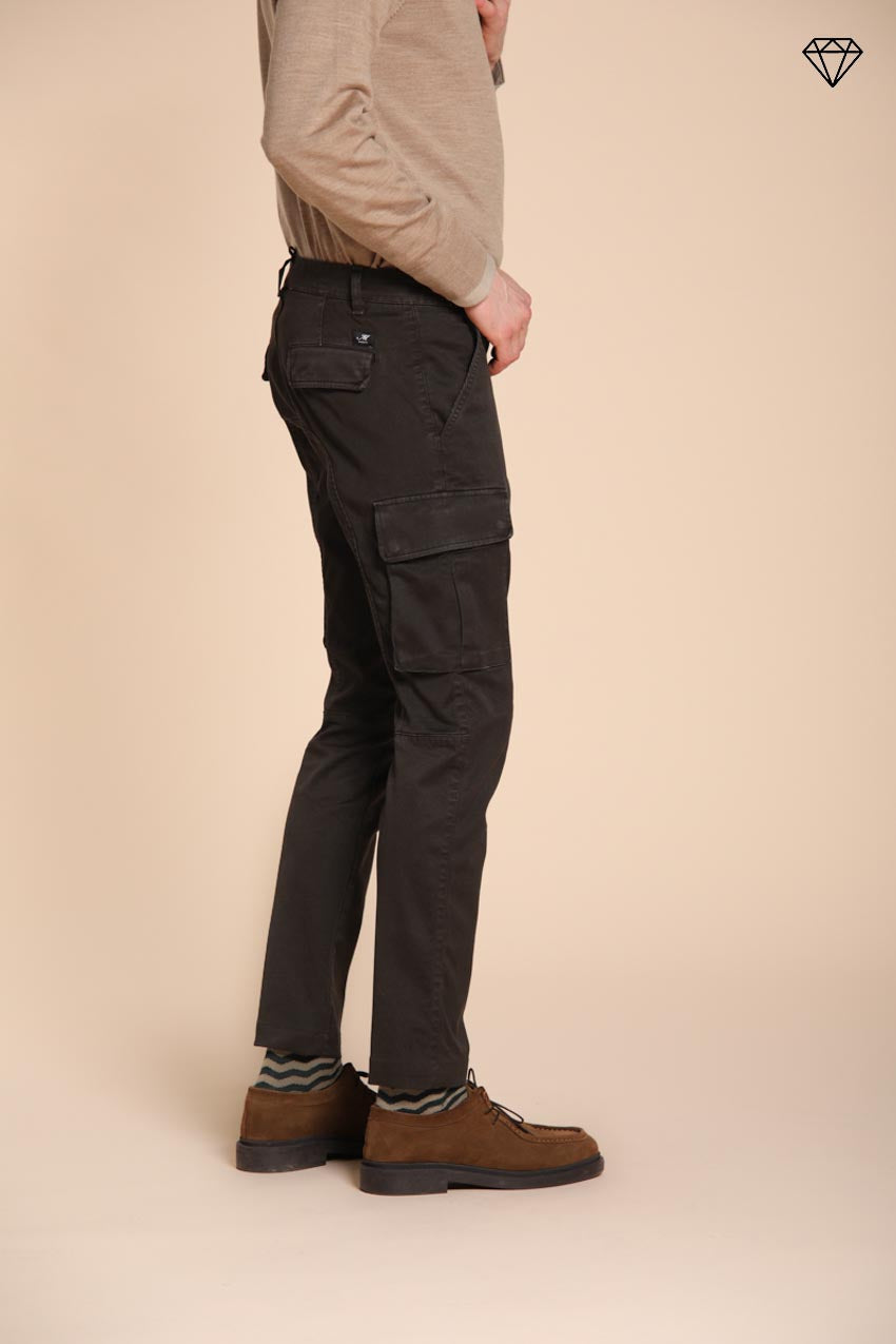 Chile Herren-Cargohose aus Gabardine extra slim fit ①