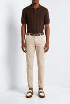 Chile men's cargo pants stretch satin extra slim fit ①